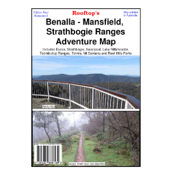 Benalla-Mansfield Strathbogie Ranges Map