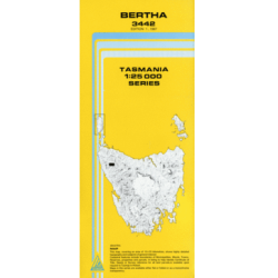 Bertha 1:25k Topo Map