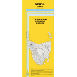 Beryl 1:25k Topo Map