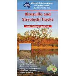 Birdsville and Strzelecki Tracks Map