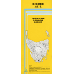 Bisdee 1:25k Topo Map