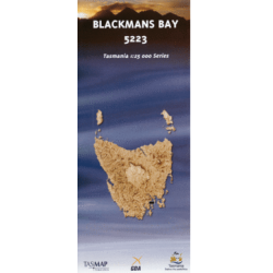 Blackmans Bay 1:25k Topo Map