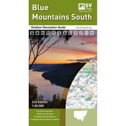 Blue Mountains South Map and Guide