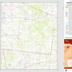 Bono 100k NSW Topo Map 7432