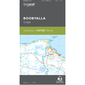 Boobyalla 1:50k Topo Map
