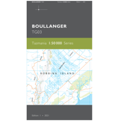 Boullanger 1:50k Topo Map