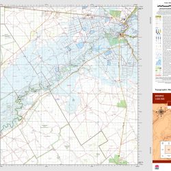 Bourke 1:100k NSW Topo Map 8037