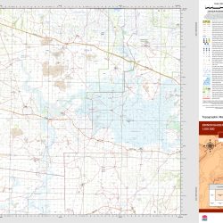 Brindingabba 100k NSW Topo Map 7839
