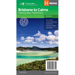 Brisbane to Cairns Road Map
