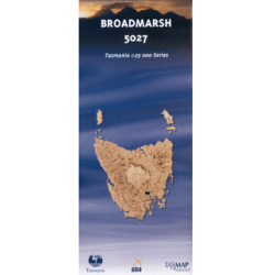 Broadmarsh 1:25k Topo Map