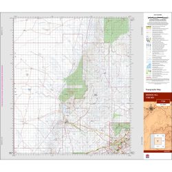 Broken Hill 1:100k NSW Topo Map 7134