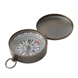Bronze Compact Compass