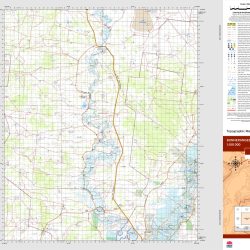 Bunnerungee 100k NSW Topo Map 7230