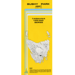 Bushy Park 1:25k Topo Map