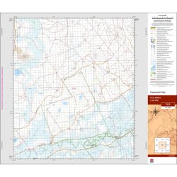 Callindra 1:100k NSW Topo Map 7635