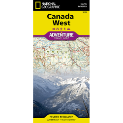 Canada West Adventure Map 3113