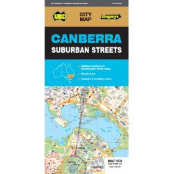 Canberra Suburban Streets Map 259
