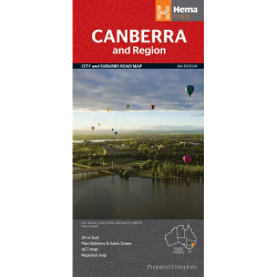 Canberra and Region Map