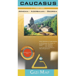 Caucasus : Armenia, Georgia, Azerbaijan Road Map