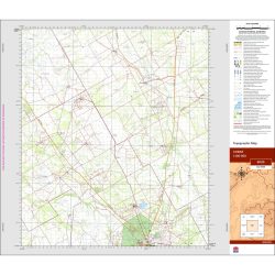 Cobar 1:100k NSW Topo Map 8035