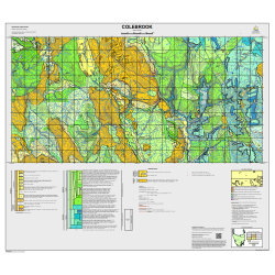 Colebrook 25k Geology Map 5229