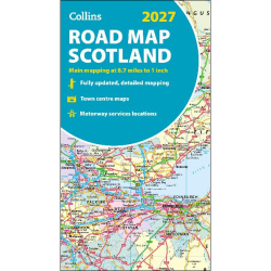 Collins Road Map Scotland