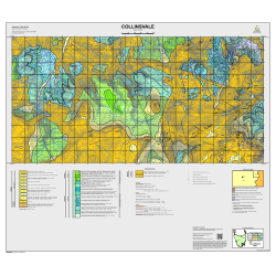 Collinsvale 25k Geology Map 5025