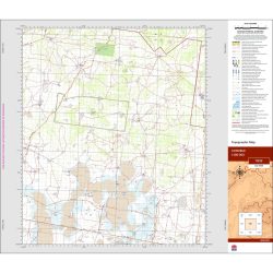 Conoble 1:100k NSW Topo Map 7832