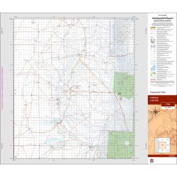 Corona 1:100k NSW Topo Map 7135