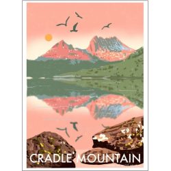Cradle Mountain Art Print