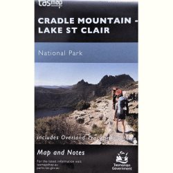 Cradle Mountain Lake St Clair Map - Waterproof
