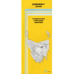 Cressy 1:25k Topo Map