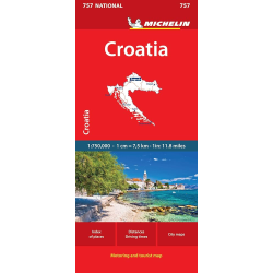 Croatia Road Map 757