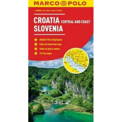 Croatia & Slovenia Map
