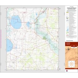 Cuthero 1:100k NSW Topo Map 7331