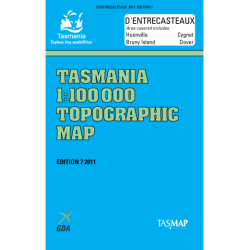 D’entrecasteaux 1:100k Topo Map