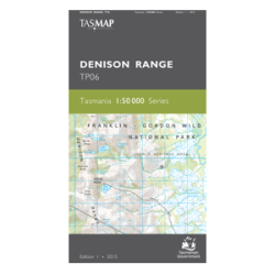 Denison Range 1:50,000 Topo Map