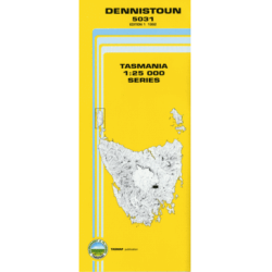 Dennistoun 1:25k Topo Map