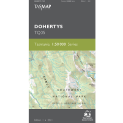 Dohertys 1:50k Topo Map