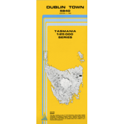 Dublin Town 1:25k Topo Map