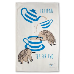 Tasmanian Echidna Tea Towel