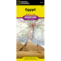 Egypt Adventure Travel Map 3202
