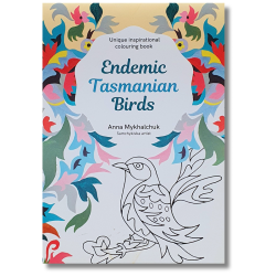 Endemic Tasmanian Birds Colouring Book