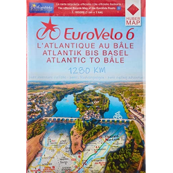 EuroVelo 6 Map Pack: Atlantic to Rhine River