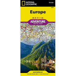 Europe Adventure Travel Map 3328