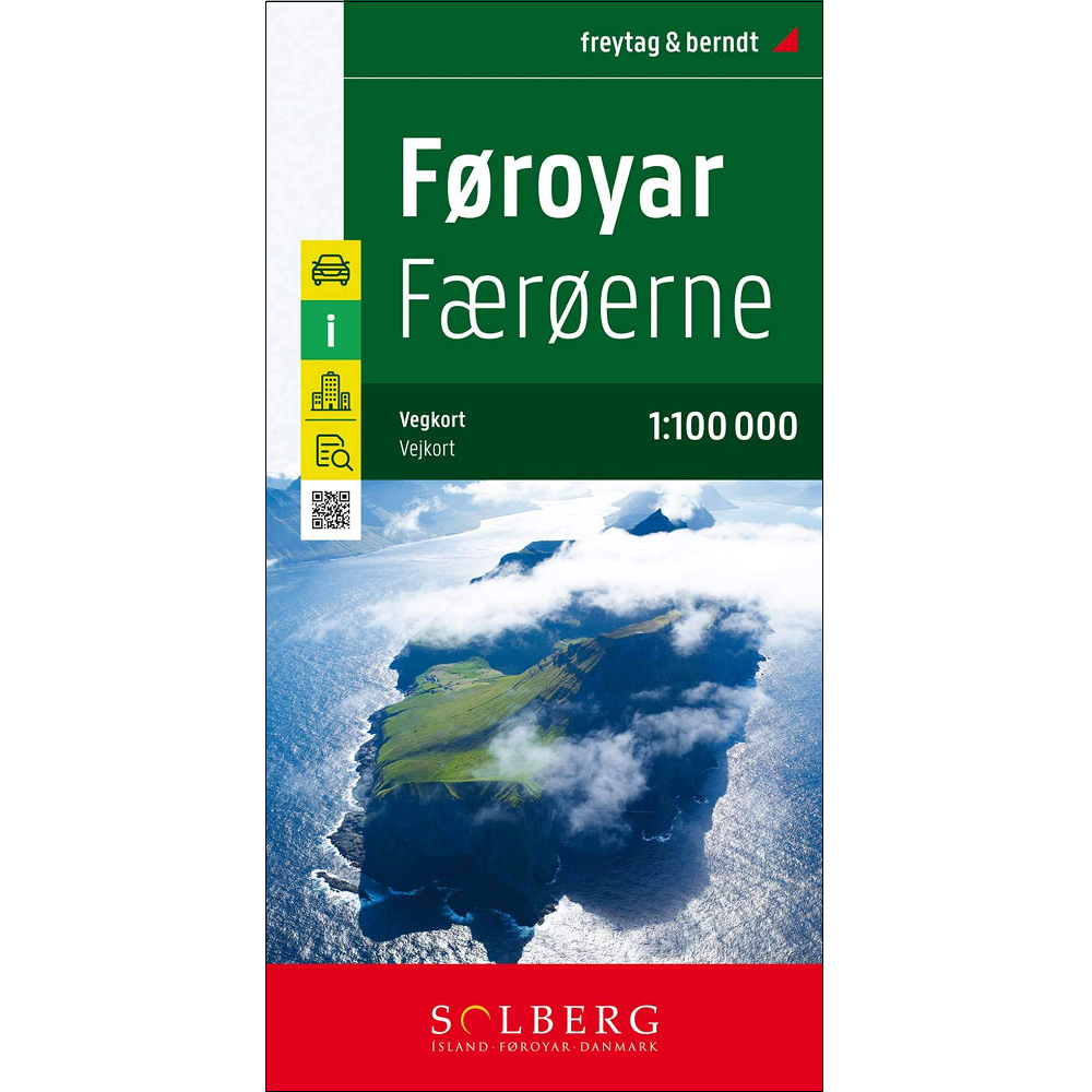 Faroe Islands Road Map