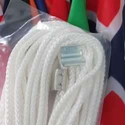 Flag Rope 14m with Splice Clips