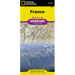 France Adventure Travel Map 3313