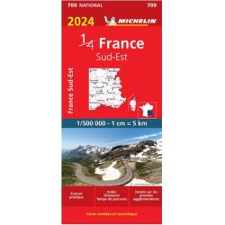 France South East Regional Road Map 709
