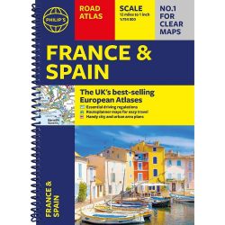 France and Spain Road Atlas